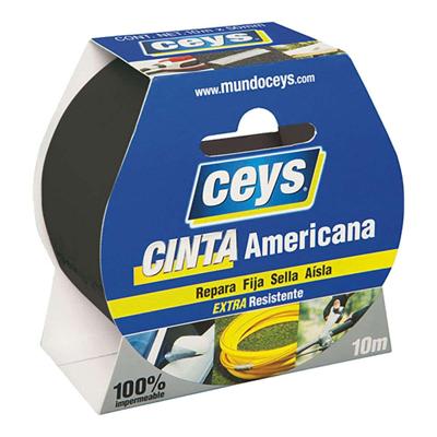 Ducttape Ceys Zwart (10 m x 50 mm) Ducttape Ceys Zwart (10 m x 50 mm)