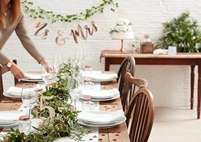 Ginger Ray BB-306 Beautiful Botanics Weddingplanner Rose Goud