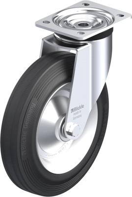 Blickle L-V 252R-3 Zwenkwiel Wieldiameter: 250 mm Draagvermogen (max.): 295 kg 1 stuk(s)