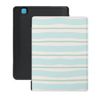 Lunso Kobo Aura Edition 2 hoesje (6 inch) - Vegan Saffiano Leren Sleep Cover - Soft Surf - thumbnail