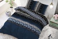 Sleeptime Dekbedovertrek Scanda Navy-240x200/220 - thumbnail