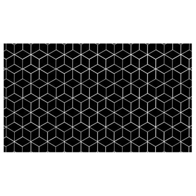 Scanpart Inductie Beschermmat 90x52 cm Zwart/Siliconen