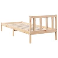 Bedframe extra lang zonder matras massief grenenhout 100x220 cm - thumbnail