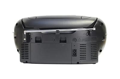 GPO PCD299 Boombox Radio CD Cassette Black