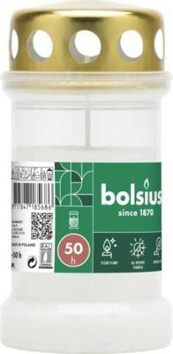 Bolsius Herdenkingslicht nr 3 transparant 1 Stuks Bolsius Herdenkingslicht nr 3 transparant 1 Stuks