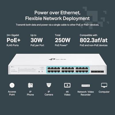 TP-LINK 28P Festa FS328GP Netwerk switch 28 poorten 56 GBit/s TP-LINK 28P Festa FS328GP Netwerk switch 28 poorten 56 GBit/s