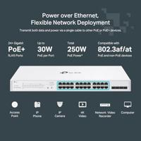 TP-Link Festa FS328GP L2/L2+ Gigabit Ethernet (10/100/1000) Power over Ethernet (PoE) - thumbnail