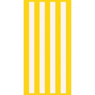 Cawö Cawö Beach 5583 yellow/Stripes Strandlaken 90x180