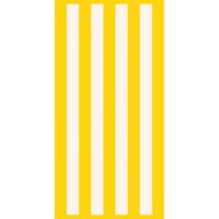 Cawö Cawö Beach 5583 yellow/Stripes Strandlaken 90x180 - thumbnail
