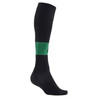 Craft 1905581 Squad Contrast Sock - Black/Team Green - 34/36 - thumbnail