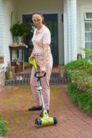 Ryobi ONE+ 18V Accu Patio reiniger met staalborstel RY18PCA-120 voegenreiniger - thumbnail