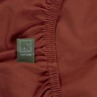 Dutch Design Beddinghouse Dutch Design Organic Lycra HL Hoeslaken Red 140/160x200/220 cm Hoekhoogte: 40 cm - thumbnail