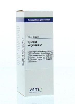 VSM Lycopus virginicus D4 20 Milliliter VSM Lycopus virginicus D4 20 Milliliter