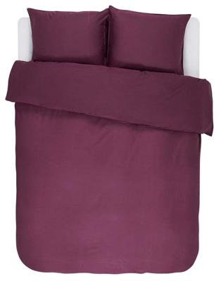 Essenza Essenza Minte Dekbedovertrek 1p 140x220 Bordeauxrood