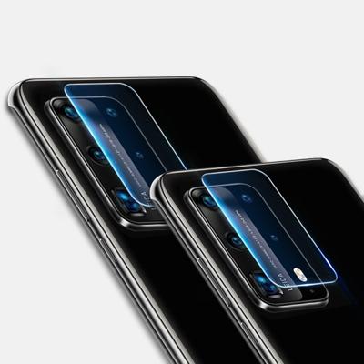 Voor Huawei P40 mocolo 0.15mm 9H 2.5D Round Edge Camera Lens Tempered Glass Film (Transparant)