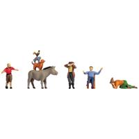 NOCH 15806 H0 Bremer stadsmuzikanten figuren Geverfd - thumbnail