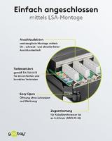 Abi 8-poorts patchpaneel - thumbnail