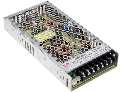 MEAN WELL RSP-150-5 150W 1U Metallic voeding - Power Supply Unit (150 W, 85 - 264 V, 47 - 63 Hz, Active, 16 ms, 87%)
