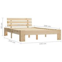 Bedframe massief grenenhout 140x200 cm - thumbnail