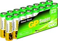 GP GP15A Super G-Tech AA Alkaline 1.5V (16 stuks) - thumbnail