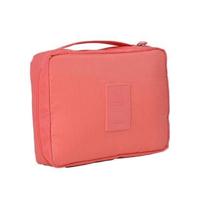 2 PC'S handige reizen cosmetische make-up toilettas geval Wash organisator opbergetui Bag (watermeloen rood) - thumbnail