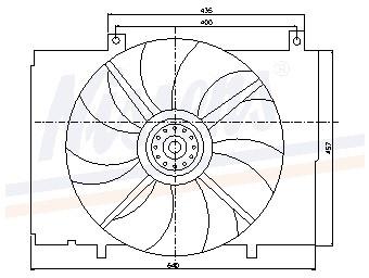 Koelventilator 85290