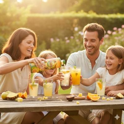 Siroop raak multivruchten 750ml | 6 stuks