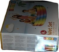 Intex opblaasbaar zwembad rainbow ombre - thumbnail