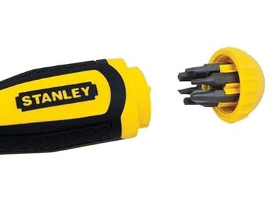 Stanley handgereedschap Multibit Schroevendraaier met Ratel - 0-68-010