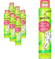 Got2b Got2b Droogshampoo Fresh & Fabulous Extra Fresh (200ml) - thumbnail