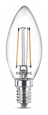 Philips 2W - E14 - 2700K - 250 lumen set van 3 - 929001238343