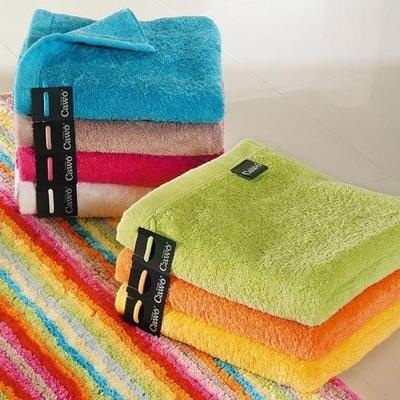 Cawö Cawö Lifestyle Uni Douchelaken Abrikoos