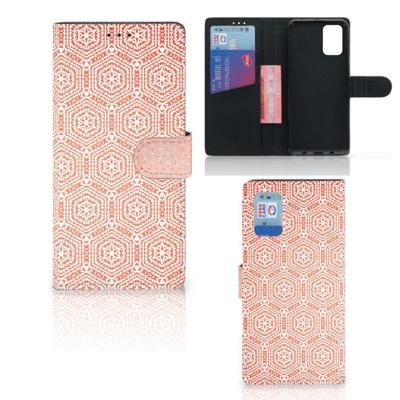 Samsung Galaxy A02s | M02s | Telefoon Hoesje | Pattern Orange