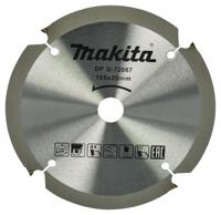 Makita Accessoires zaagblad pcd 165x20x1,8 4t 12g - d-72067 - thumbnail