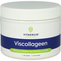 Viscollageen 99% puur collageen vitamine C & zink 130 Gram - thumbnail