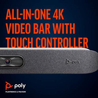 Poly All-in-one 4K video conferentiesysteem 'Studio X30', 120° kijkhoek, 4-voudige zoom, zwart