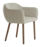 Light & Living Eetkamerstoel 'Blaine' kleur Beige - thumbnail