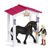 Schleich Horse Club Paardenbox met Paard Tori Princess - thumbnail