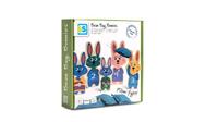 BS Toys balwerpen bunnies hout - werpspel - thumbnail
