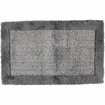 Cawö Cawö badmat Two-Tone 70x120 Antracite
