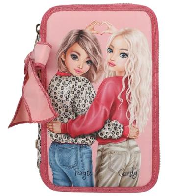Topmodel 3-vaks Etui Leoheart Topmodel 3-vaks Etui Leoheart