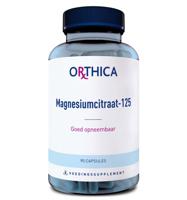 Orthica Magnesiumcitraat-125 90Tabletten - thumbnail