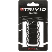 Trivio - spacer 2mm 1 1/8" aluminium zwart - 5 stuks - thumbnail
