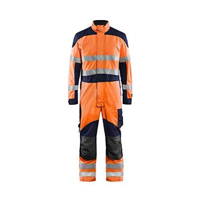Blåkläder Multinorm inherent overall 60891513 | High-Vis Oranje/Marineblauw | Maat 64 - 7330509721254
