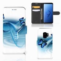 Samsung Galaxy S9 | Telefoonhoesje | Met pasjeshouder | Vlinders - thumbnail