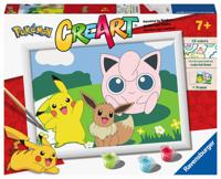 Ravensburger creart schilderen op nummer - pokémon classics - thumbnail