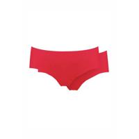 Magic 2-pak dream naadloze comfort hipsters - Seamless dames ondergoed - Rood, wit, zwart, beige - thumbnail