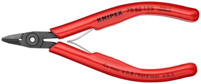 Knipex Zijsnijtang smalle kop + facet 125 mm - 7552125