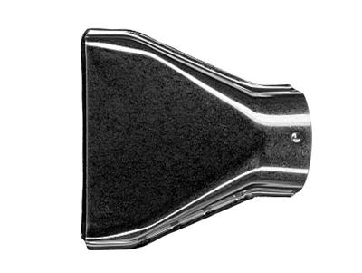 Bosch Accessoires Platte mondstukken 75 mm, 33,5 mm 1st - 1609390451
