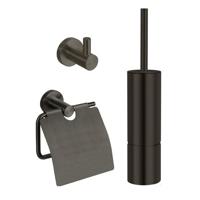 Toiletset Best Design One Pack Moya Gunmetal - thumbnail
